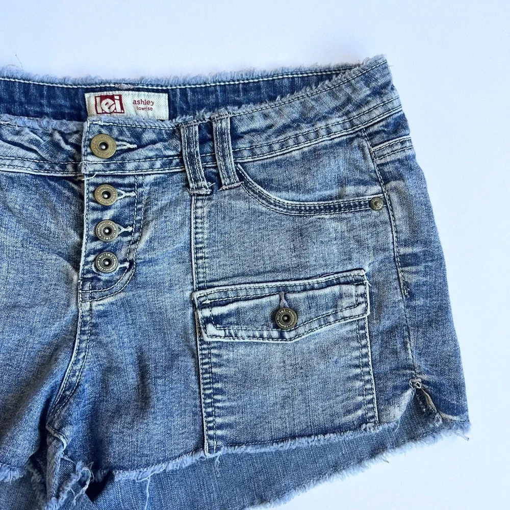 Y2K LEI Ashley Low Rise Mini Shorts